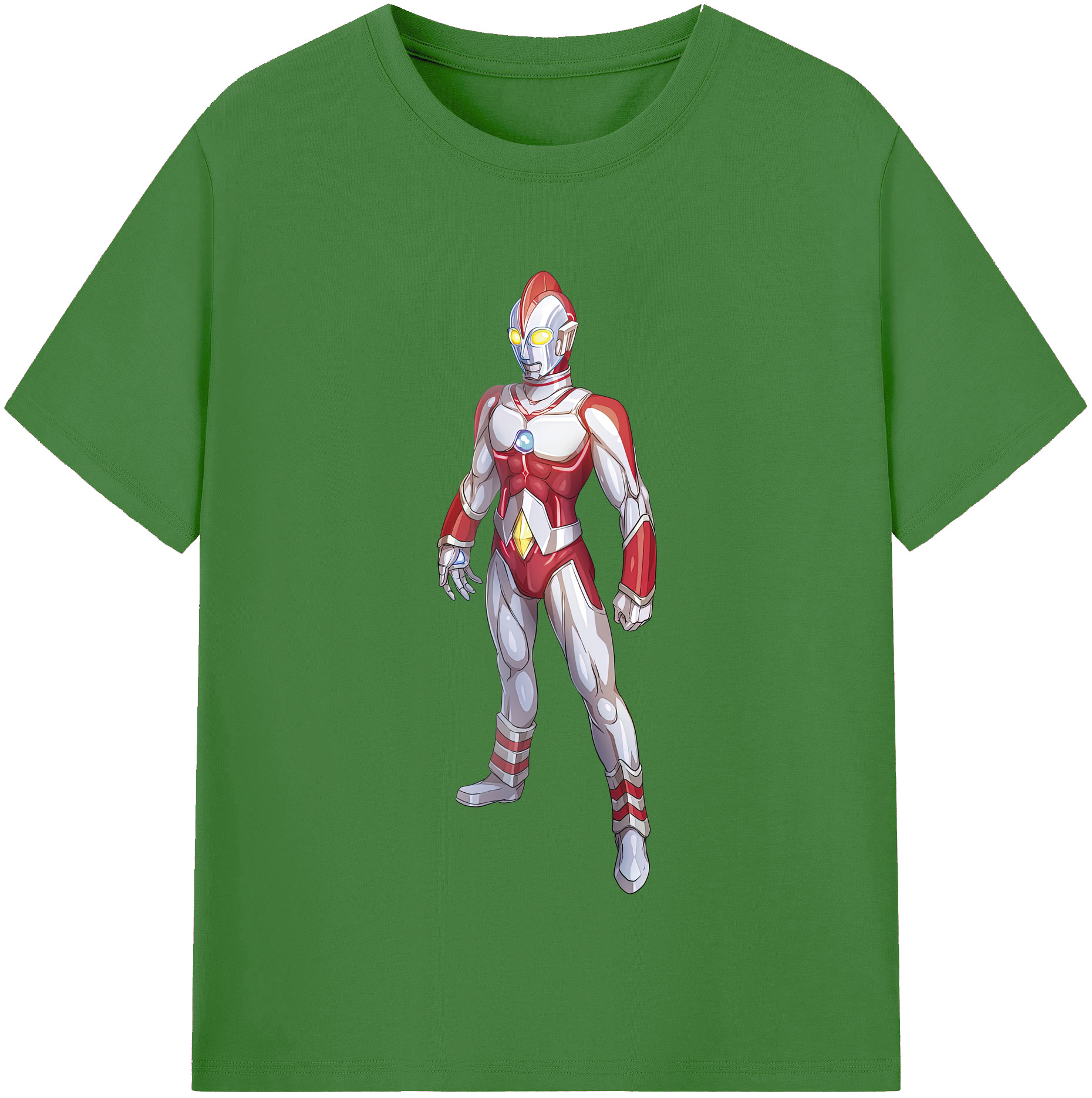 （画像用） ウルトラマン Ultraman レディースカジュアルプリントTシャツ（綿100％）